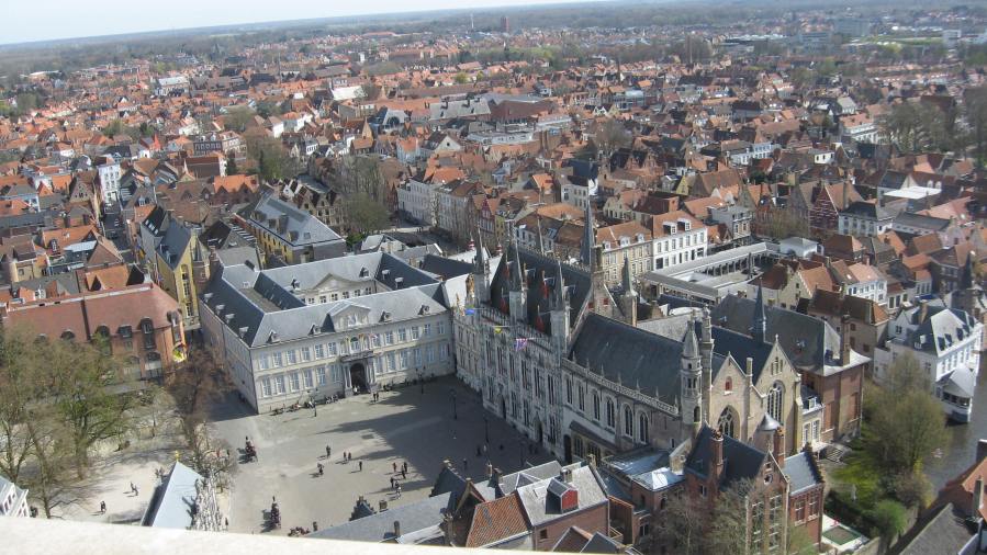 the Burg square