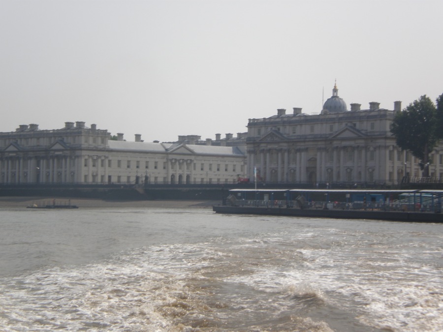 Greenwich from the boat