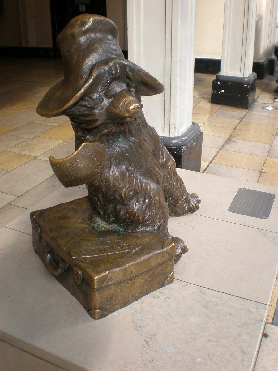 Paddington bear, London