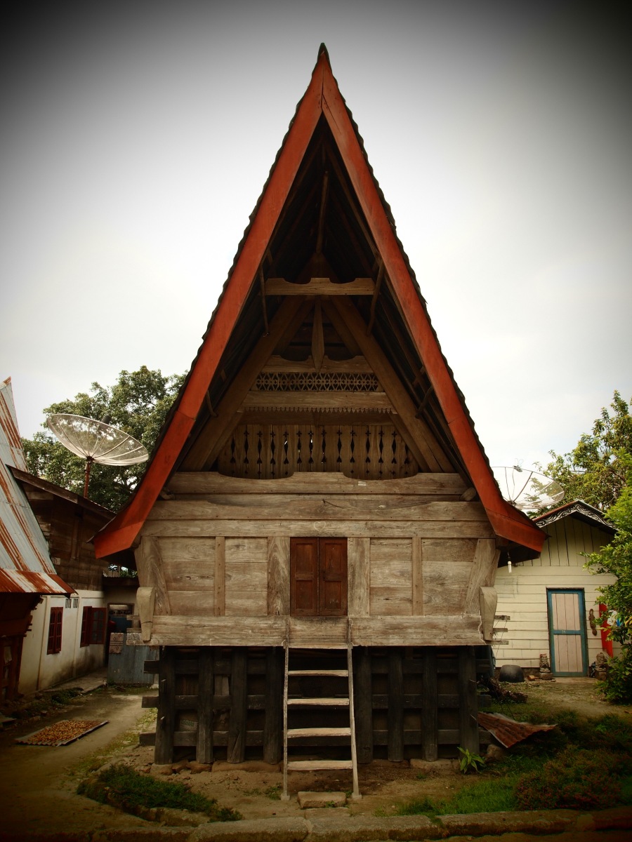 Batak house, Lake Toba