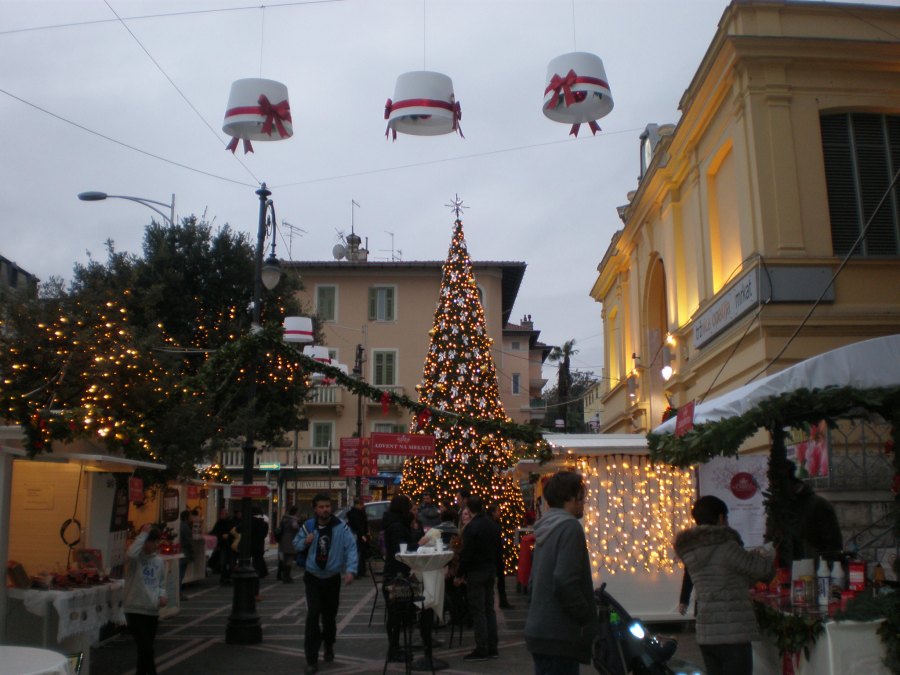 Christmas market in Opatija