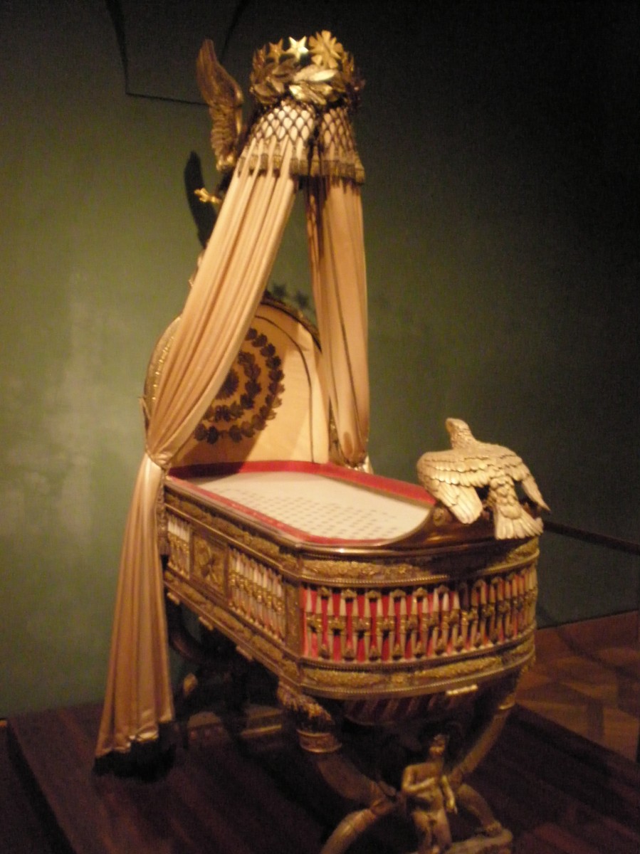cradle of Napoleon's son