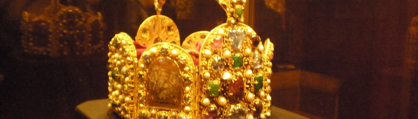 Imperial Crown in Imperial Treasury Vienna