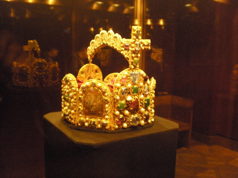 Imperial Crown in Imperial Treasury Vienna