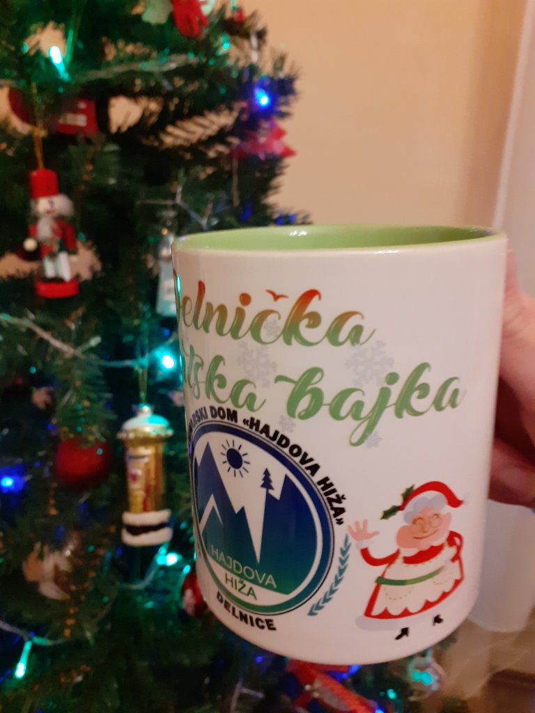 My Christmas market mugs: Delnice, Croatia